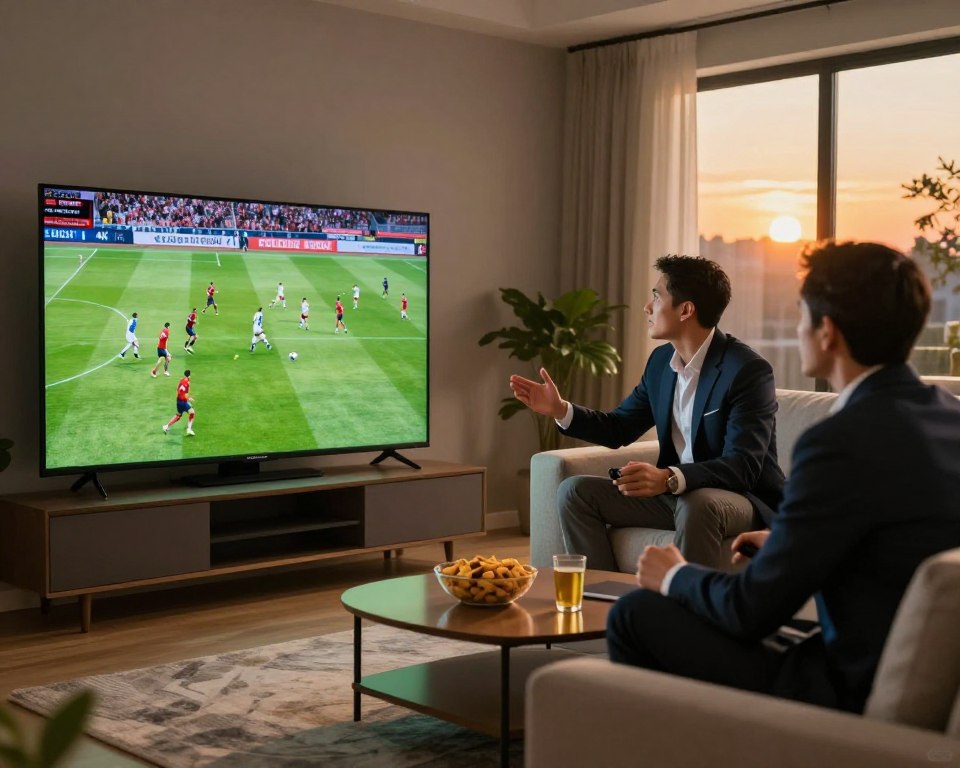4K clarity and live sports streaming
