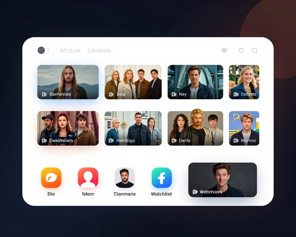 Features and benefits of streaming app layout