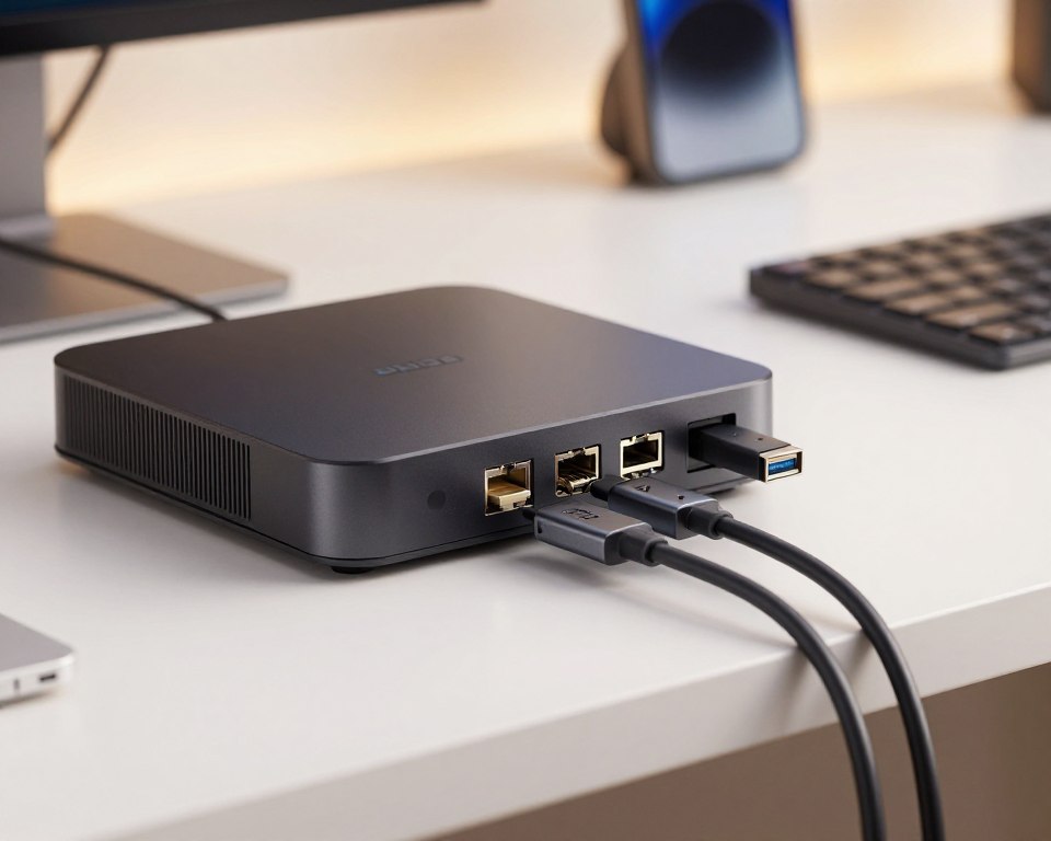 USB and Ethernet connectivity options