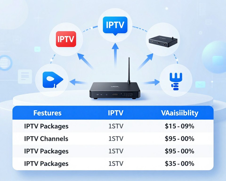 detailed iptv package comparisons